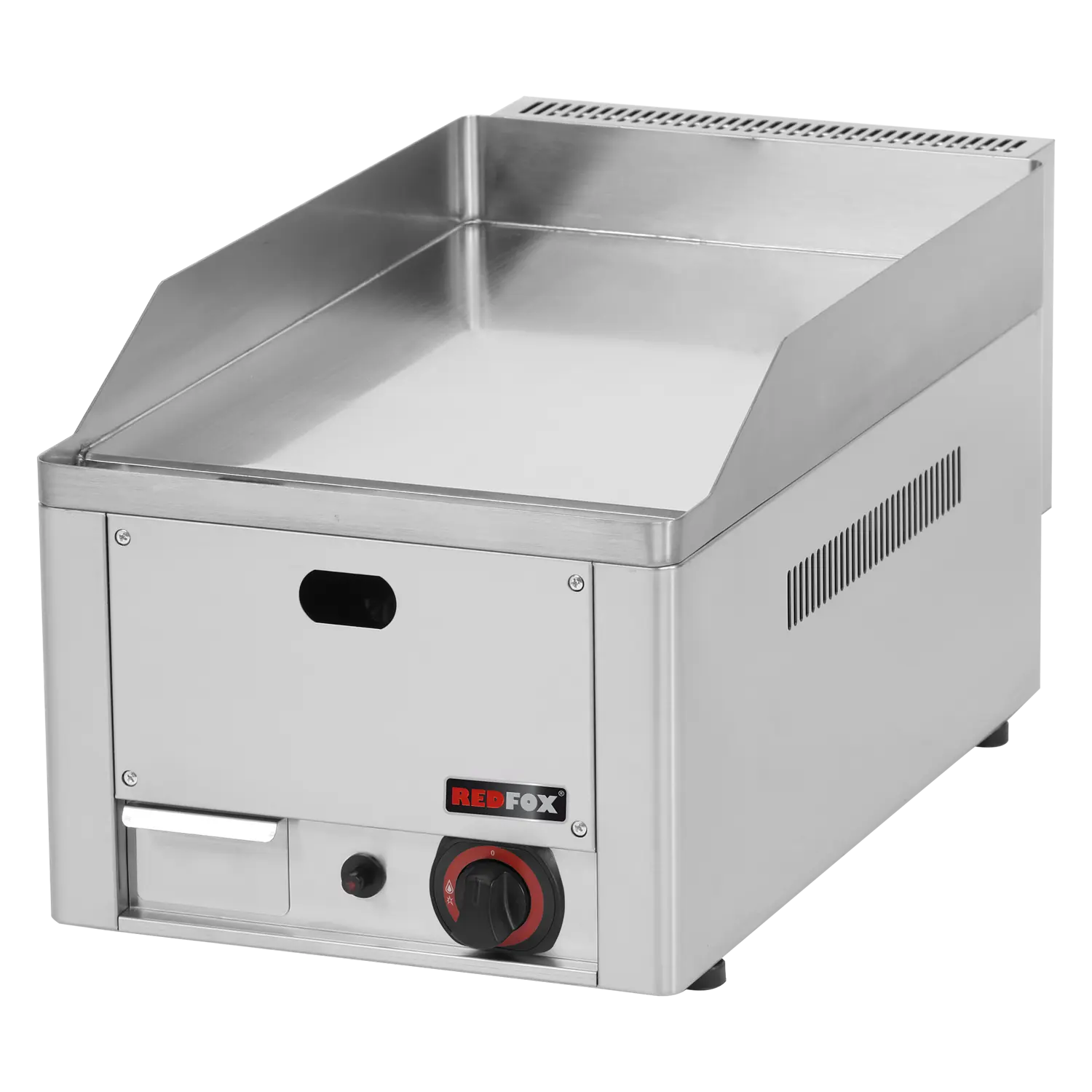 פלנצ'ה גז Fry Top עם משטח חלק