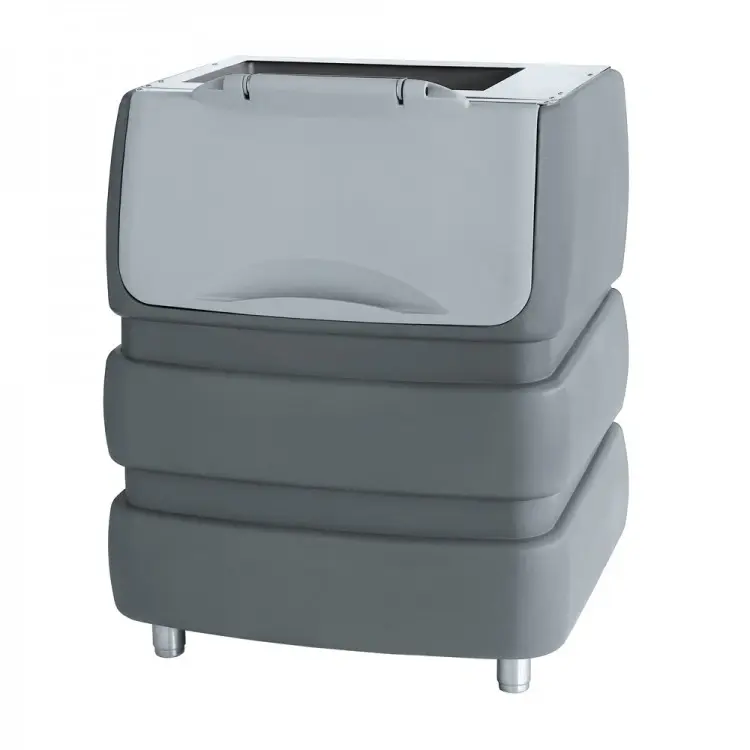 מיכל אחסון קרח מקצועי בקיבולת 180 ק״ג